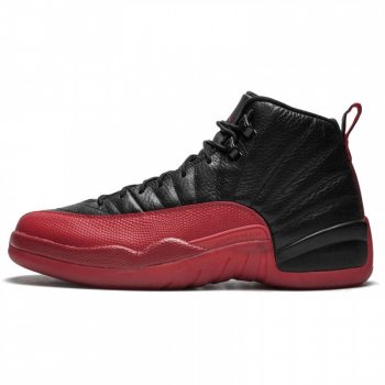 Air Jordan 12 Retro "Flu Game" Red And Black 12S For Sale 130690-002