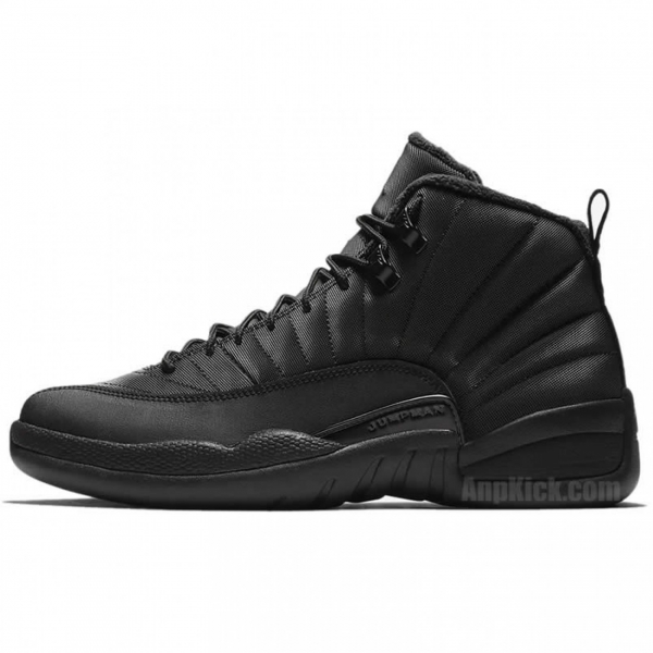 Air Jordan 12 "Winterized" Triple Black 2018 Price Release Date Bq6851-001