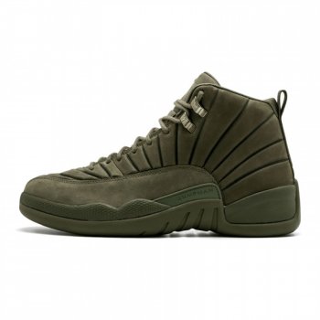 Psny X Air Jordan 12 Green 745229-486