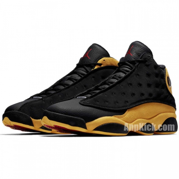 Air Jordan 13 Melo "Class Of 2002" Black And Yellow/Gold 414571-035