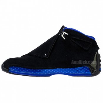 Air Jordan 18 "Black Sport Royal" Blue 2018 Release For Sale Aa2494-007