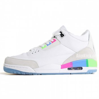 Air Jordan 3 "Quai 54" White Q54 For Sale On Feet Review Release At9195-111