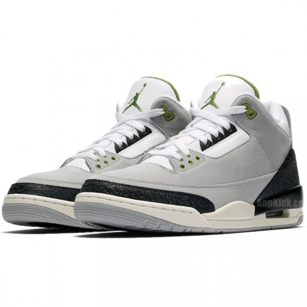 Air Jordan 3 Tinker "Chlorophyll / Air Trainer 1" 136064-006