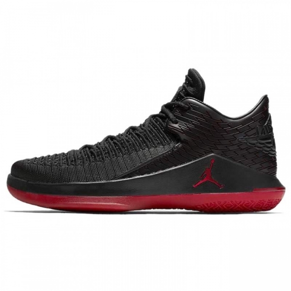 Air Jordan 32 Low "Last Shot" Red And Black Jordans Shoes Ah3347-003