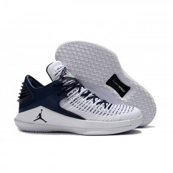 Air Jordan 32 Xxxii Low Deep Blue/White