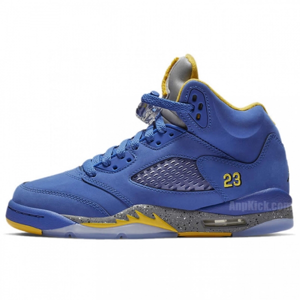 Air Jordan 5 Jsp "Laney" Varsity Royal Blue 2019 Cd2720-400