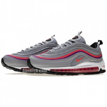 Nike Air Max 97 Red Womens Pink Grey 97S Shoes 921733-009