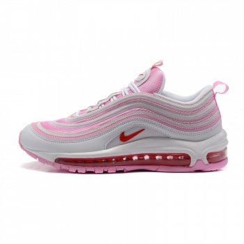 Wmns Nike Air Max 97 Durable Modeling Pink White 313054-161