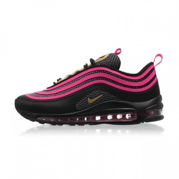 Wmns Nike Air Max 97 Ultra Black Pink Bullet 917999-002