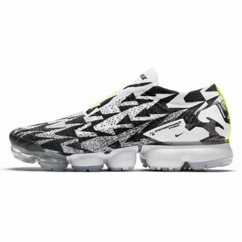 Nike Air Vapormak Fk Moc 2 Acronym Light Bone/Volt Green Aq0996-001-35