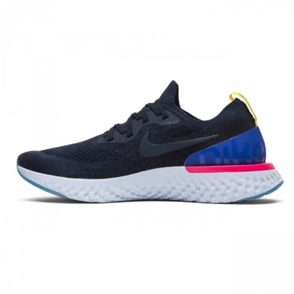 Nike Epic React Flyknit College Navy Racer Blue Aq0067-400