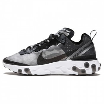 Undercover X Nike Epic React Element 87 Anthracite Black White Aq1090-001