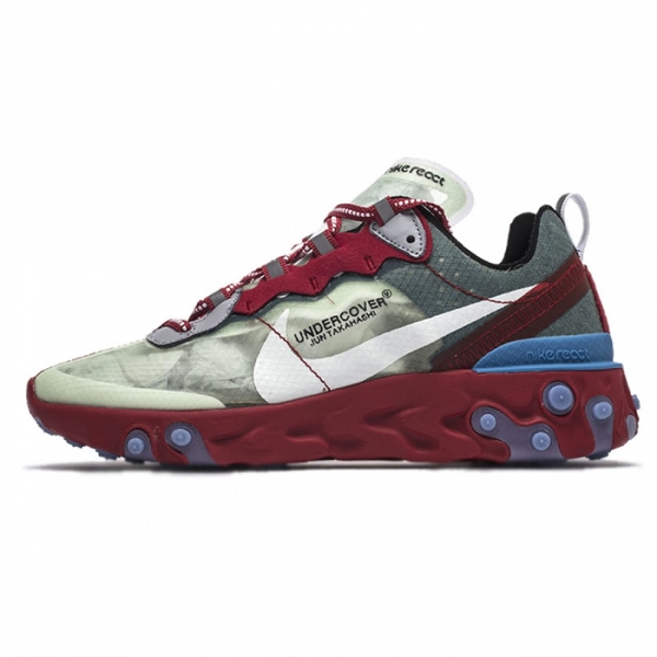 Undercover X Nike Epic React Element 87 Red/Green/Blue Aq1813-344