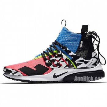 Acronym X Nike Air Presto Mid 2018 "Cotton Candy" Pink Blue Ah7832-600