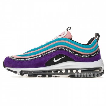 Nike Air Max 97 Purple Navy Blue "Have A Nike Day" Mens Womens 97S Shoes Bq9130-400