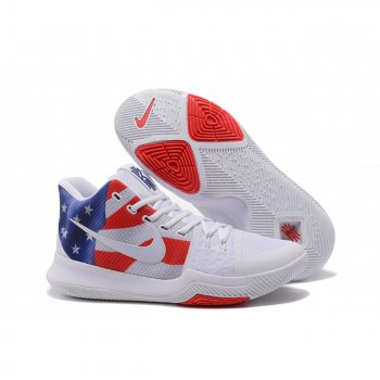 Kyrie 3 "Usa Team" White/Blue/Red