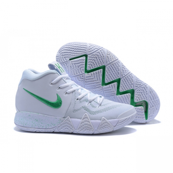 Kyrie 4 White/Lightgreen