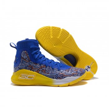 Under Armour Ua Curry 4 Blue/Yellow