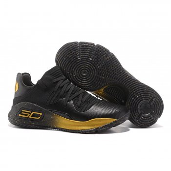 Under Armour Ua Curry 4 Wmn Low Black/Gold