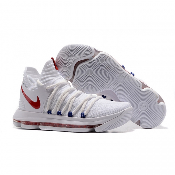 Kevin Durant Kd10 "Usa Team" White/Blue/Red