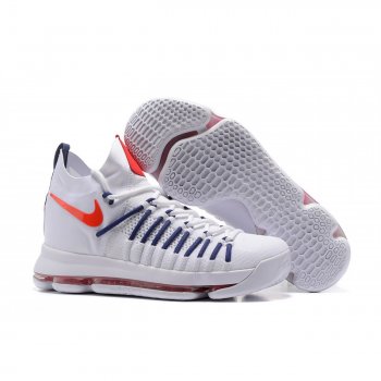 Kevin Durant Kd9 White/Deep Blue/Orange