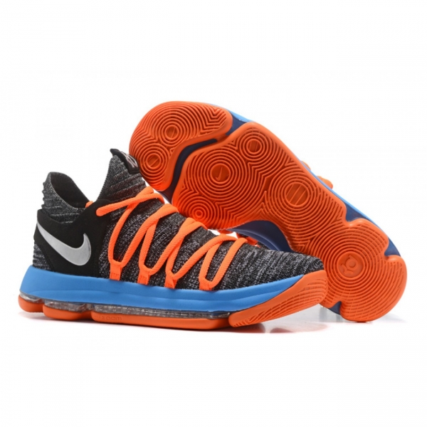 Nike Zoom Kevin Durant Kd10 Ep Black/Blue/Orange