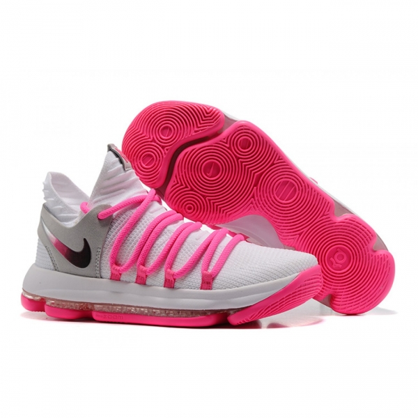 Nike Zoom Kevin Durant Kd10 Ep White/Pink