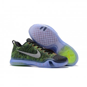 Kobe 10 Elite Low Htm Black/Grass Green