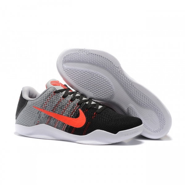 Kobe 11 Elite Low "Muse Ii / Tinker" Black Cement/Grey/Orange