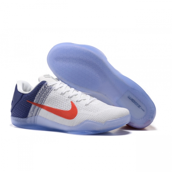 Kobe 11 Elite Low "Usa Team" White/Navy/Orange