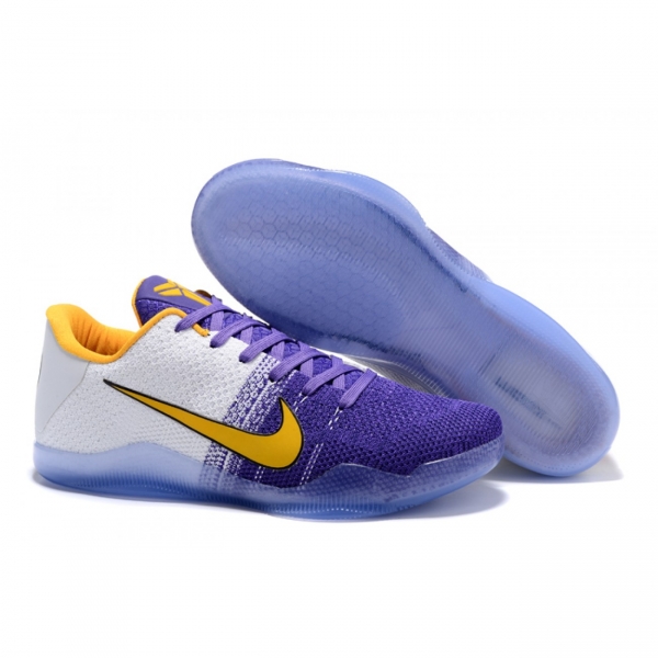 Kobe 11 Elite Low Purple/White/Yellow