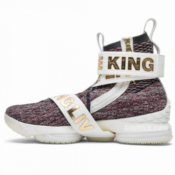 Lebron 15 Lifestyle "Stained Glass" Kith Concrete Shoes Release Date Ao1068-900