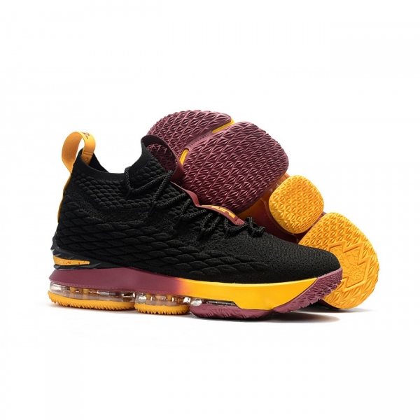 Lebron 15 "Black Cavs" Black/Purple/Gold