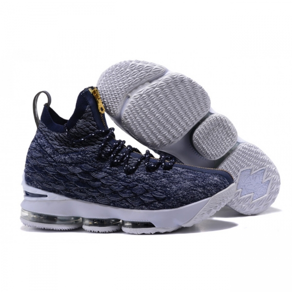 Lebron 15 Deep Blue/White