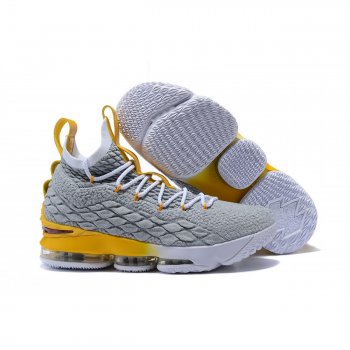 Lebron 15 Grey/Yellow