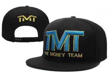 Hot Sale Brand Caps TMT Courtside Snapback in Black Jade Blue Logo,wholesale price,large discount,Fast Worldwide Delivery Snapbacks/Hats/Caps