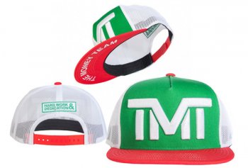 Hot Sale Brand Caps TMT Courtside Snapback in Green Orange,sale retailer,coupon codes,Fast Worldwide Delivery Snapbacks/Hats/Caps