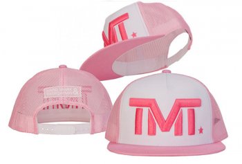 Hot Sale Brand Caps TMT Courtside Snapback in Pink White,world-wide renown,Best Discount Price,100% authentic Snapbacks/Hats/Caps