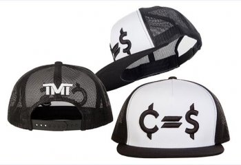 Hot Sale Brand Hats TMT Courtside Snapback in Black White,Largest Fashion Store,worldwide shipping,delicate colors Snapbacks/Hats/Caps