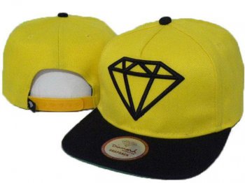 Best Selling Caps Diamonds Snapback in Yellow Diamonds,Authorized Site,complete in specifications,fantastic Snapbacks/Hats/Caps