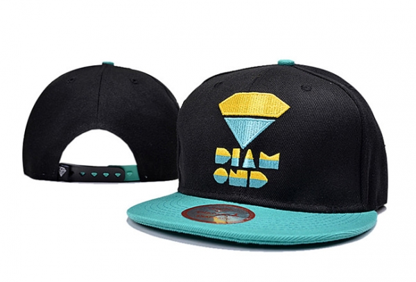 Best Selling Hats Diamonds Snapback Diamonds in Black and Jade Blue,gorgeous,popular stores,UK official online shop Snapbacks/Hats/Caps