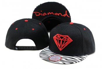 Best Selling Hats Diamonds Snapback Diamonds in Black Zebra Stripes,100% Genuine,Superior Quality,Excellent quality Snapbacks/Hats/Caps