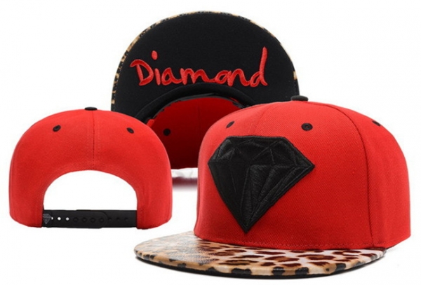 Best Selling Hats Diamonds Snapback Diamonds in Red Leopard,Cheapest,finest selection,largest collection Snapbacks/Hats/Caps