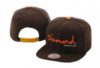 Best Selling Hats Diamonds Snapback Diamonds Letters in Brown,Elegant Factory Outlet,100% authentic,Retailer Snapbacks/Hats/Caps