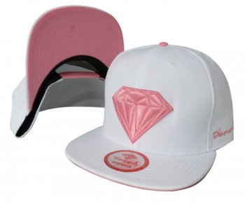 Best Selling Hats Diamonds Snapback in White Pink Diamonds,Best Discount Price,Biggest Discount,wide range Snapbacks/Hats/Caps