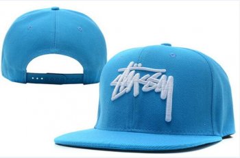 Hot Sale Brand Hats Stussy Snapback in Jade Blue,super quality,No Sale Tax,large discount Snapbacks/Hats/Caps