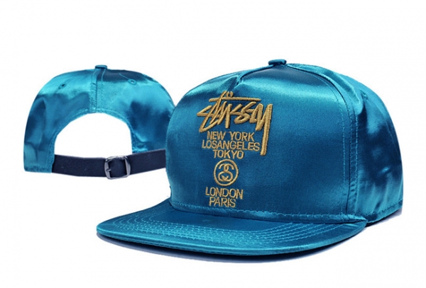 Hot Sale Brand Hats Stussy Snapback in Silver Jade Blue,prestigious,factory wholesale prices,Hot Sale Snapbacks/Hats/Caps