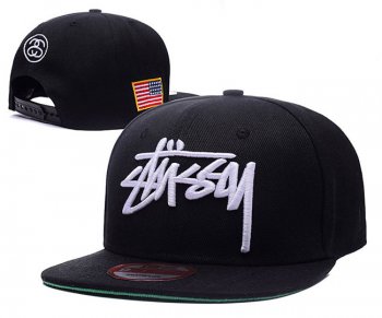 Hot Sale Brand Hats Stussy Snapback USA Flag in Black White,luxury lifestyle brand,Low Price Guarantee,timeless design Snapbacks/Hats/Caps