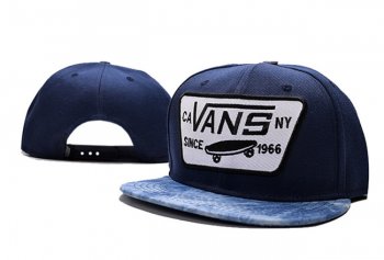 Hot Sale Brand Hats Vans Snapback Off The Wall in Dark Blue Jade,100% quality guarantee,low price,Exclusive Snapbacks/Hats/Caps