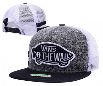 Hot Sale Brand Hats Vans Snapback Off The Wall in Gray Beige Black,discountable price,Official UK Stockists,Wholesale Online USA Snapbacks/Hats/Caps